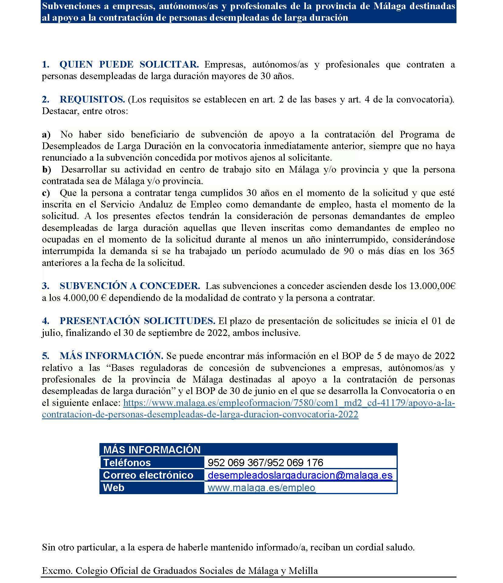 03.08.2022 DIPUTACION DE MALAGA SUBVENCIONES A DESEMPLEADOS Página 2